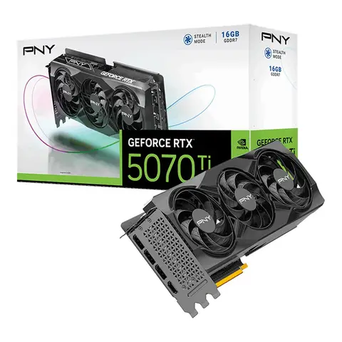 PNY GeForce RTX 5070 Ti 16GB GDDR7 DLSS 4 256 Bit NVIDIA Ekran Kartı