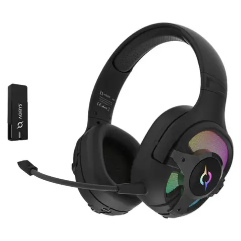 AQIRYS Ara Wireless RGB 3D Stereo Kablosuz Gaming Kulaklık – 2 Yıl Birebir Değişim Garantili