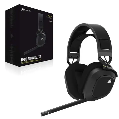 CORSAIR HS80 RGB WIRELESS PREMIUM 7.1 SURROUND GAMING KULAKLIK
