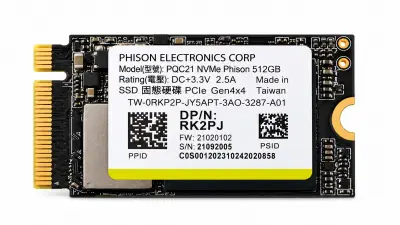 Phison P0221 512GB NVMe 2230 M.2 SSD (Bulk)