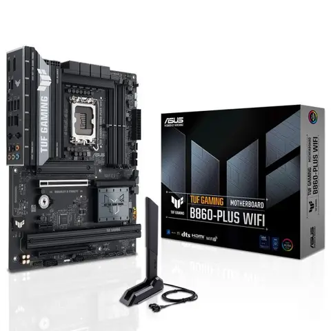 ASUS TUF Gaming B860-PLUS WiFi 8666MHz (OC) DDR5 Soket LGA1851 M.2 HDMI DP ATX Anakart