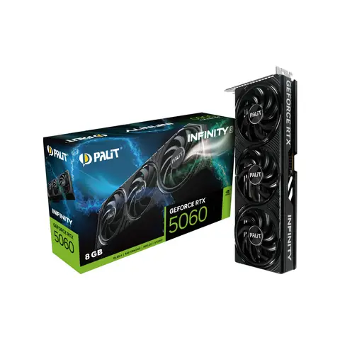 Palit RTX5060 Infinity 3 8GB 128Bit GDDR7 Ekran Kartı