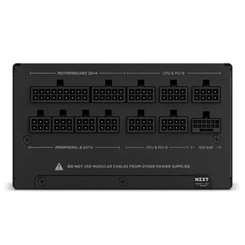 Nzxt PA-0G2BB-EU C1000 1000W 80 Plus Gold 12cm Fanlı Full Modüler ATX Power Supply