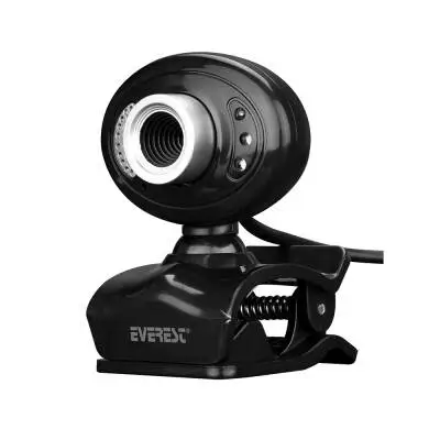 Everest SC-826 0.3 Mp 640x480 Mikrofonlu Ledli Webcam