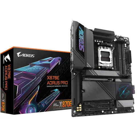 GIGABYTE X870E AORUS PRO AMD AM5 DDR5 8200MHZ 4X M.2 USB3.2 ATX ANAKART