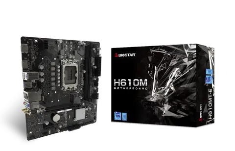 Biostar H610MT-E Sc-1700 DDR5 5600MHz M2 96GB HDMI DP mATX INTEL Anakart
