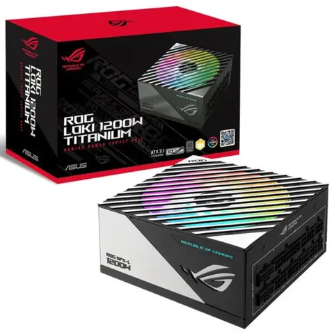 ASUS ROG Loki 1200T SFX-L 1200W 80+ Titanium Full Modüler 120mm Fanlı Güç Kaynağı