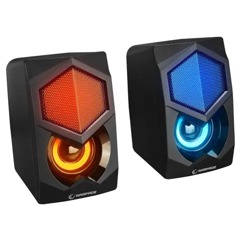 Rampage Rainbow Aydınlatmalı Gaming Speaker Hoparlör