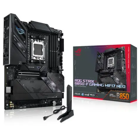 ASUS ROG STRIX B850-F GAMING WIFI7 NEO 9000MHz (OC) DDR5 Soket AM5 M.2 HDMI ATX Anakart