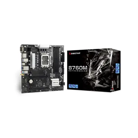 Biostar B760MZ-E PRO DDR5 6000MHz 1700p mATX Anakart