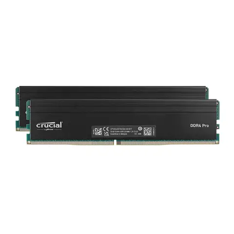 Crucial Pro CP2K32G4DFRA32A 64 GB (2x32GB) DDR4 3200MHz CL22 Bilgisayar Bellek