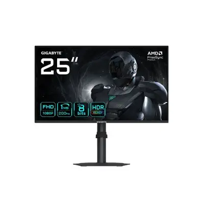 Gigabyte G25F2 24.5" 1 ms Full HD Pivot IPS 200 Hz Oyuncu Monitörü