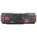Everest KB-G7 USB Q TR Armor Siyah Kablolu Oyuncu Klavyesi