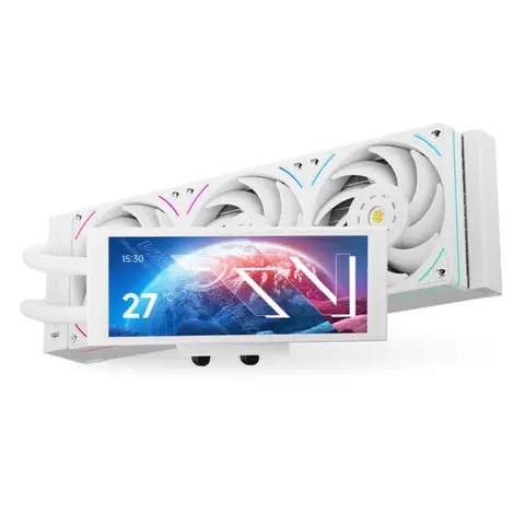 Thermalright Trofeo Vision 360 ARGB White 360mm Intel-AMD Uyumlu İşlemci Sıvı Soğutucu – 2 Yıl Birebir Değişim Garantili