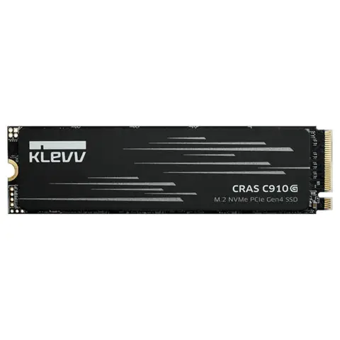 KLEVV CRAS 910G 4TB NVMe PCIe Gen4 x4 Okuma 5200MB – Yazma 4800MB M.2 SSD (K04TBM2SP0-10G)