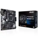 Asus Prime B450M-K II Sata,M2 Ddr4 4400MHz Usb 3.2 Hdmi Dvi Vga Ses G.Lan AM4 mATX Anakart