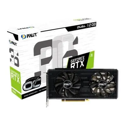 Palit RTX3060 Dual Nvidia GDDR6 192Bit Çift Fan 12GB Gaming Ekran Kartı