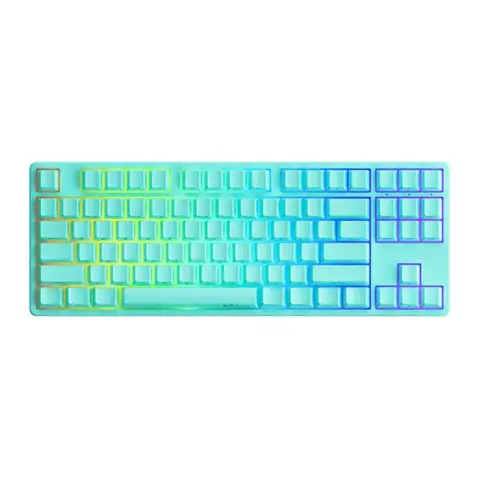 AKKO 5087S-SP QMK Mint TKL RGB Hotswap Mekanik Gaming Klavye