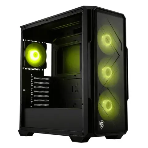 MSI MAG FORGE 340R AIRFLOW 4x120mm ARGB Fan Mesh Temperli Cam USB 3.1 Mid Tower ATX Gaming Kasa