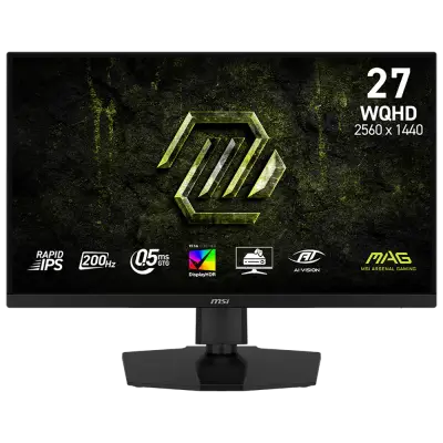 Msı 27" Mag 274QPF E20 0.5 ms 2K Pivot IPS 200 Hz Oyuncu Monitörü