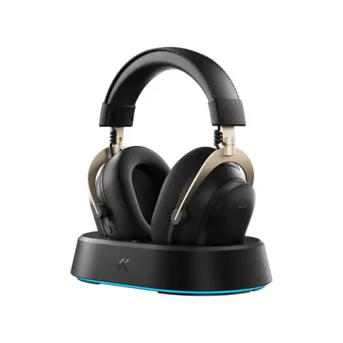 MCHOSE V9 Turbo+ Black Gold 7.1 Surround Kablosuz Gaming Kulaklık (HW-V9-10)