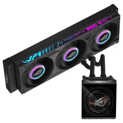 ASUS ROG Strix SLC IV 360 ARGB LCD 360mm Intel-AMD Uyumlu İşlemci Sıvı Soğutucu