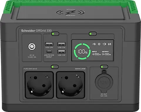 Schneider Electric PPS330-GR 332 Wh Taşınabilir Güç Kaynağı