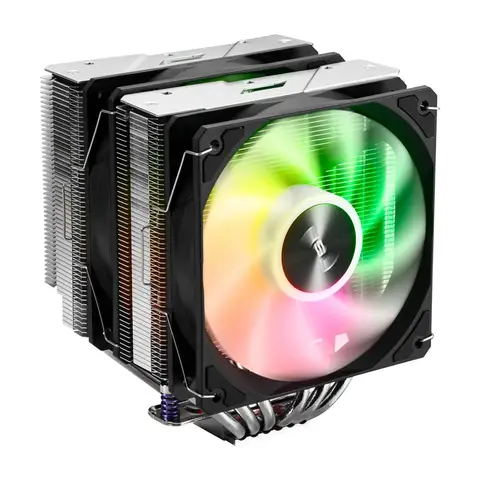 FSP MP7 ARGB 2x120mm Fanlı LGA1700/1851/AM5 Siyah işlemci Soğutucu