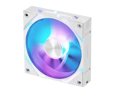 Msi MPG EZ120 ARGB WHITE-1W 12cm ARGB Fanlı Manyetik Daisy Chain Beyaz Kasa Fanı