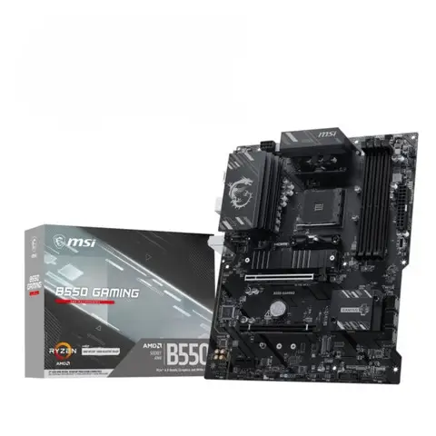 MSI B550 GAMING 4866MHz (OC) DDR4 Soket AM4 M.2 HDMI DP ATX Anakart