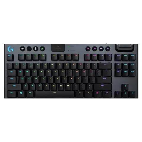 LOGITECH G915 TKL GL CLICKY RGB Q MEKANIK KABLOSUZ GAMING KLAVYE - US LAYOUT