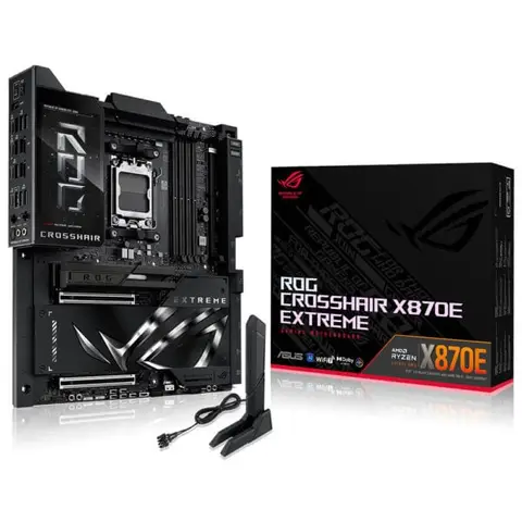 ASUS ROG CROSSHAIR X870E EXTREME 9000MHz (OC) DDR5 Soket AM5 M.2 HDMI Type-C E-ATX Anakart