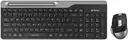 A4 Tech FB2535C Q TR Fstler Bluetooth Multimedia Şarjlı Gri Kablosuz Klavye Mouse Set