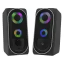 Frisby FS-2138U 1+1 6W RMS RGB Ledli 3.5mm Jaklı Siyah Hoparlör