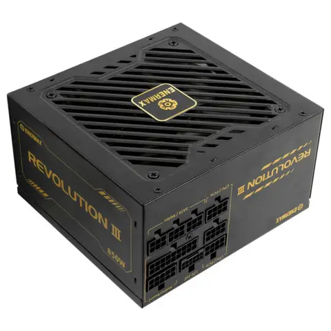 Enermax REVOLUTION III 850W 80+ Gold PCIe 5.1 Full Modüler ATX 3.1 Güç Kaynağı (ERV850G-AHG-MAC) – 2 Yıl Birebir Değişim Garantili