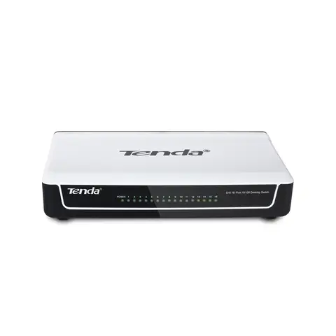 Tenda S16 16 Port 10/100 Mbps Switch Plastik Kasa