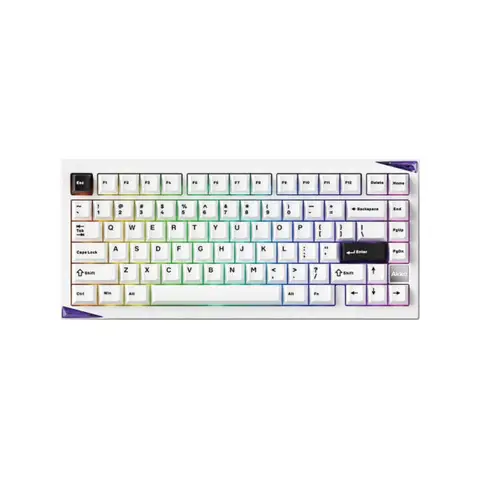 AKKO Mineral 01 VIA Stellar Rose Switch Hotswap RGB Kablosuz İngilizce Gaming Klavye
