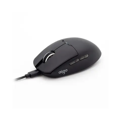 AIGO GM80 PLUS 12000 DPI Siyah Kablosuz Gaming Mouse