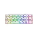 Hawk Gaming HK210 Membrane Rainbow Kablolu Beyaz Gaming Klavye