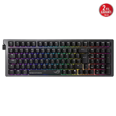 ASUS ROG Strix MORPH 96 Wireless ROG NX SNOW V2 Switch Gaming Mekanik Klavye