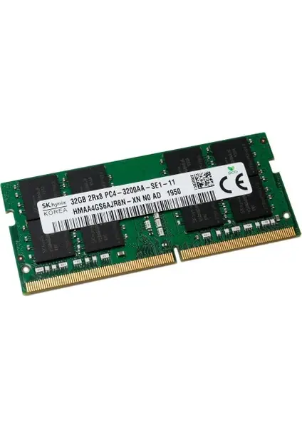 Hynix HMAA4GS6AJR8N-XN 32 GB DDR4 3200Mhz CL22 Notebook Bellek