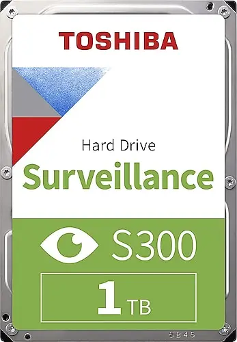 Toshiba S300 HDWV110UZSVA SATA 5700 RPM 3.5" 1 TB Harddisk