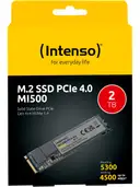 Intenso 3836470 MI500 2 TB 5300-4500Mb/s PCIe M2 NVMe Gen4 22x80 SSD Harddisk