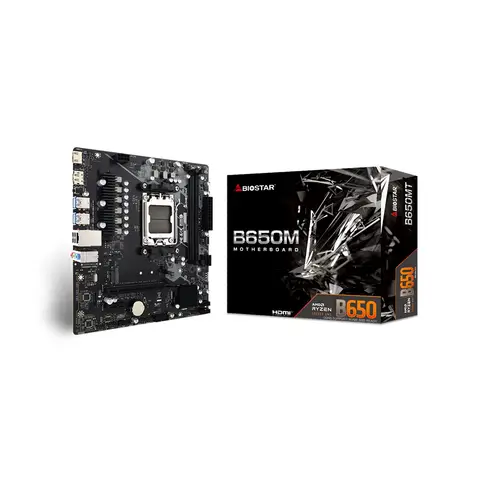 Biostar B650MT DDR5 6000MHz AM5 mATX Anakart