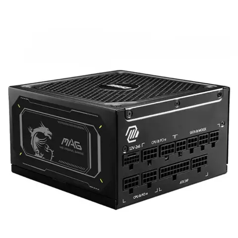 MSI MAG A1000GL PCIE5 II 1000W 80+ Gold Full Modüler 135 mm Fanlı Güç Kaynağı