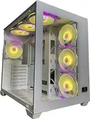 Gameforce Liquid Beyaz 7x120 RGB Fanlı ATX Oyuncu Kasası