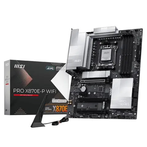 MSI PRO X870E-P WIFI 8200MHz DDR5 Soket AM5 M.2 Type-C HDMI ATX Anakart