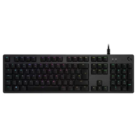 LOGITECH G512 GX BROWN SWITCH KABLOLU MEKANİK TR OYUNCU KLAVYESİ - SİYAH