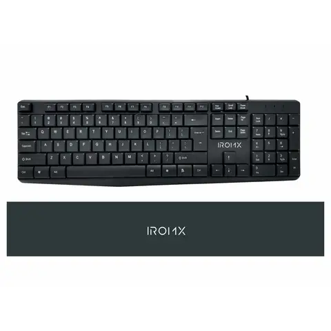 Iromx SK10X Usb Q TR Standart Kablolu Siyah Klavye