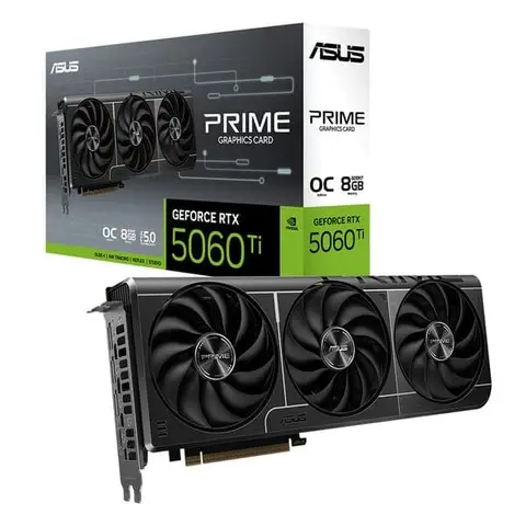 ASUS PRIME GeForce RTX 5060 Ti OC 8GB GDDR7 128 Bit DLSS 4 Ekran Kartı